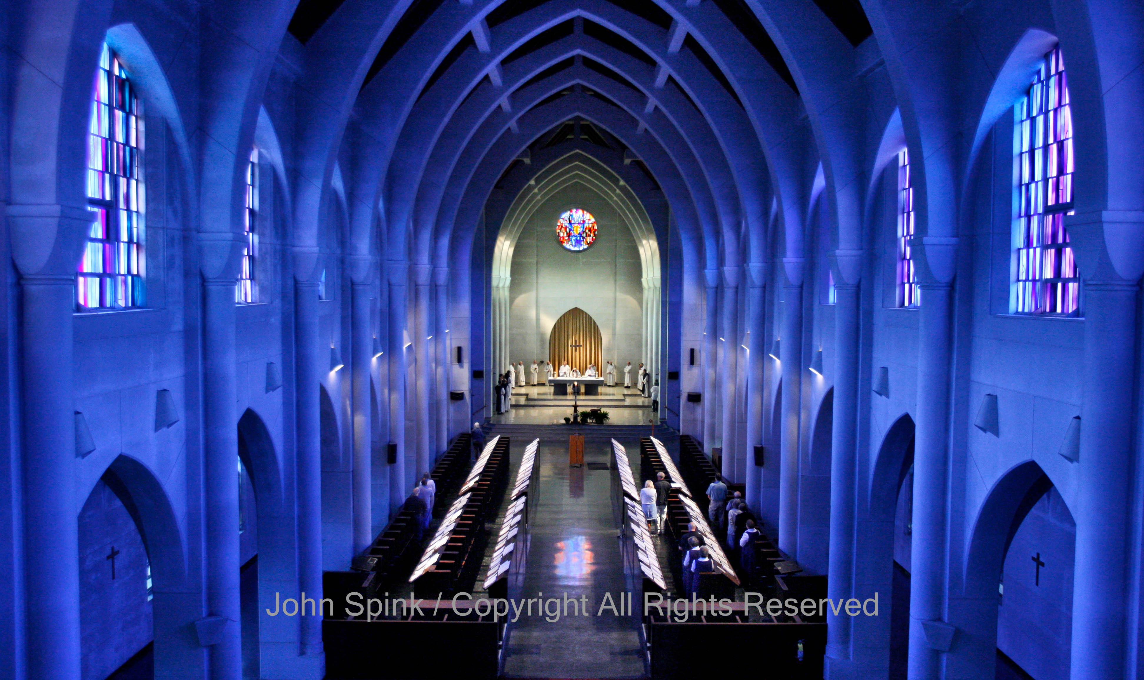 Monastery of the Holy Spirit_Abbey Church_John Spink Photographer